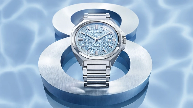 Citizen Series 8 831 NB6051-59L, Edelstahluhr mit blauem Zifferblatt