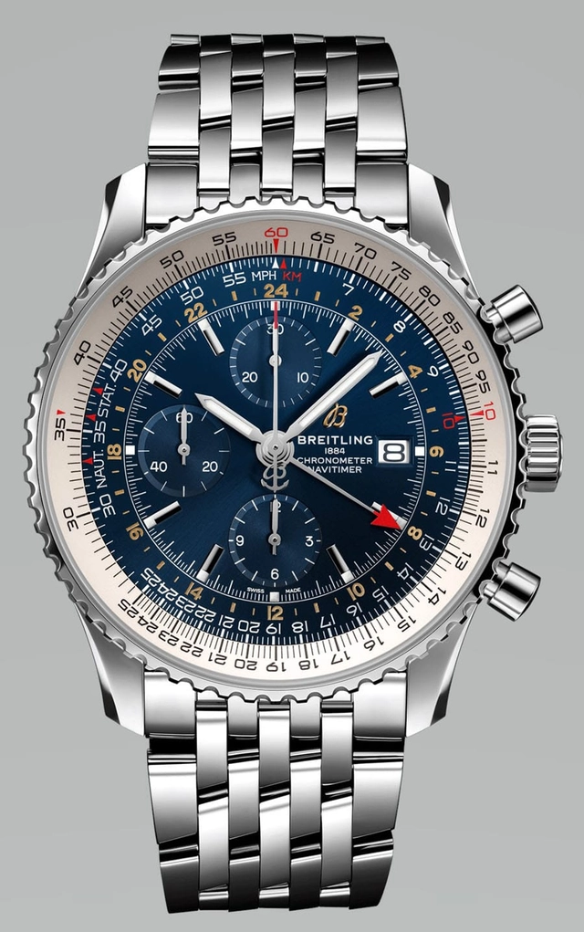 Breitling: Navitimer Chronograph GMT 46" width="401" height="640