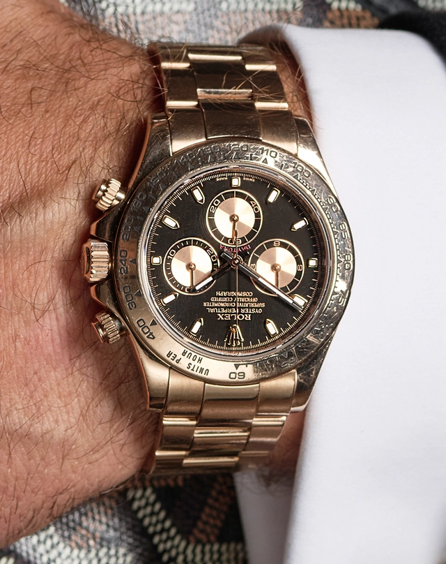 Rolex – Cosmograph Daytona "Black & Pink" Herrenuhr, Ref. 116505 Rolex – Cosmograph Daytona "Black & Pink" Herrenuhr, Ref. 116505