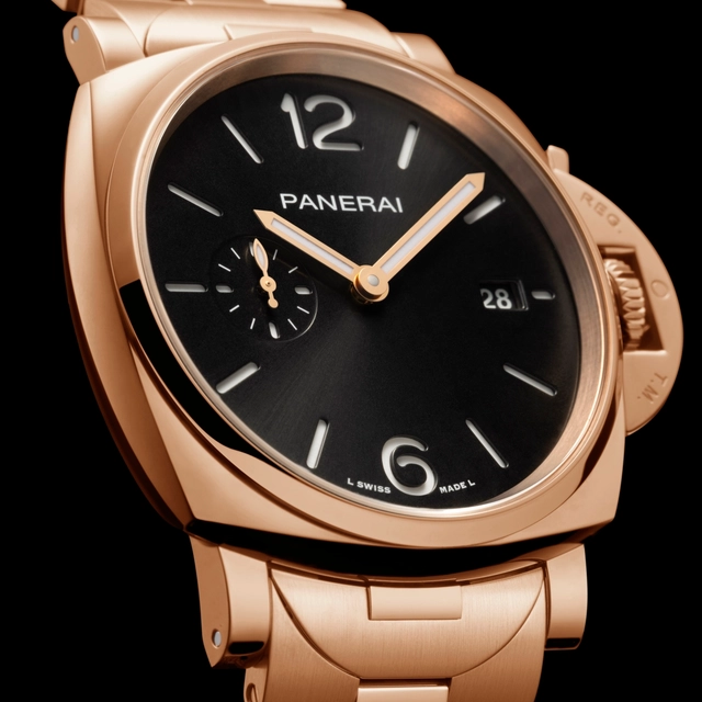 3-Panerai Armband.jpg Zifferblatt der Luminor Due TuttoOro