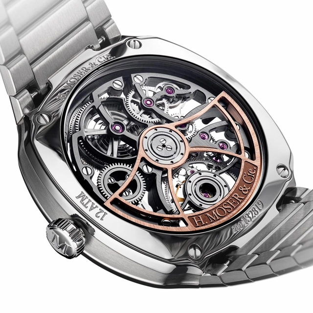 Das neue Werk der H. Moser & Cie Streamliner Tourbillon Skeleton Double Hairspring 