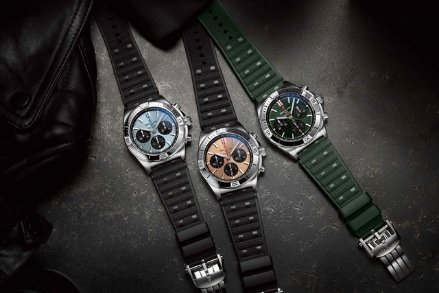 Breitling Chronomat B01 42 neue Modelle mit Kautschukband Breitling Chronomat B01 42 neue Modelle mit Kautschukband