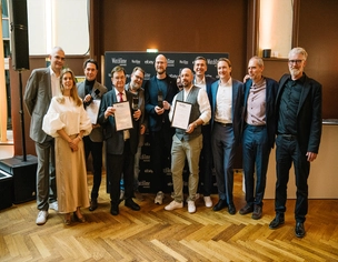 Die Gewinner des WatchTime Awards mit der Jury