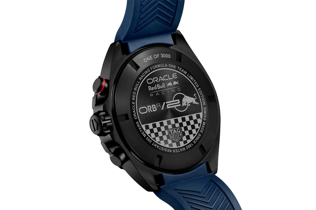 Rückseite der TAG Heuer Formula 1 Chronograph x Oracle Red Bull Racing