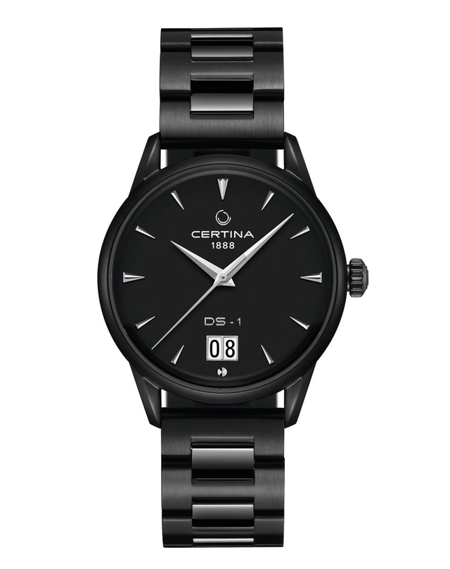 Certina-DS-1-Big-Date-mattschwarz.jpg Certina DS-1 Big Date mattschwarz