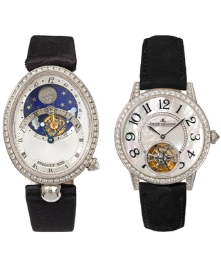 Breguet - Damen-Armbanduhr "Tag/Nacht" | Jaeger-LeCoultre - Armbanduhr "Rendez-Vous Tourbillon"