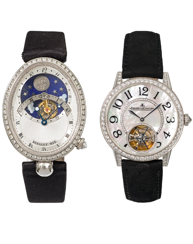WatchTime-ImKinsky-BreguetJLC-Adv4.jpg Breguet - Damen-Armbanduhr "Tag/Nacht" | Jaeger-LeCoultre - Armbanduhr "Rendez-Vous Tourbillon"