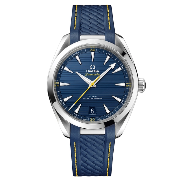 Omega-Seamaster-Aqua-Terra-Blue-Front.jpg Omega Seamaster Aqua Terra, inspiriert von Armand "Mondo" Duplantis