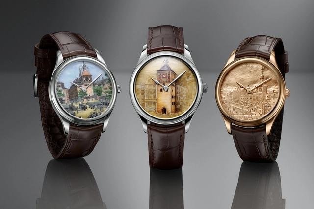 Gesamtansicht des Uhren trios Les Cabinotiers von Vacheron Constanin
