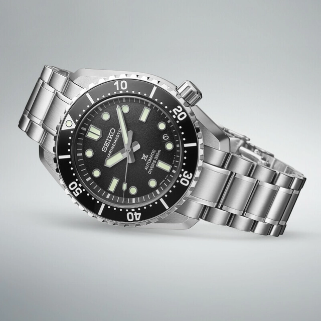 Seiko Marinemaster SLA079, Edelstahluhr