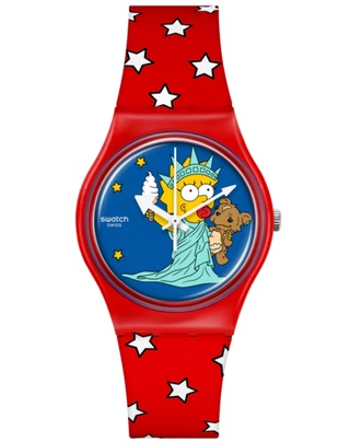 Swatch X Simpsons – Little Lady Liberty