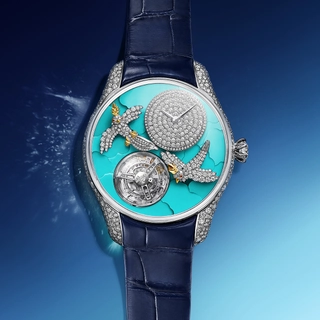 Jean Schlumberger by Tiffany Bird on a Flying Tourbillon