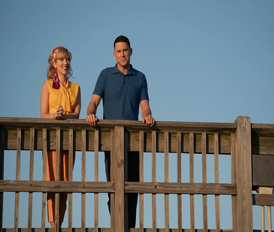 Channing Tatum und Scarlett Johansson im Film "Fly Me To The Moon"