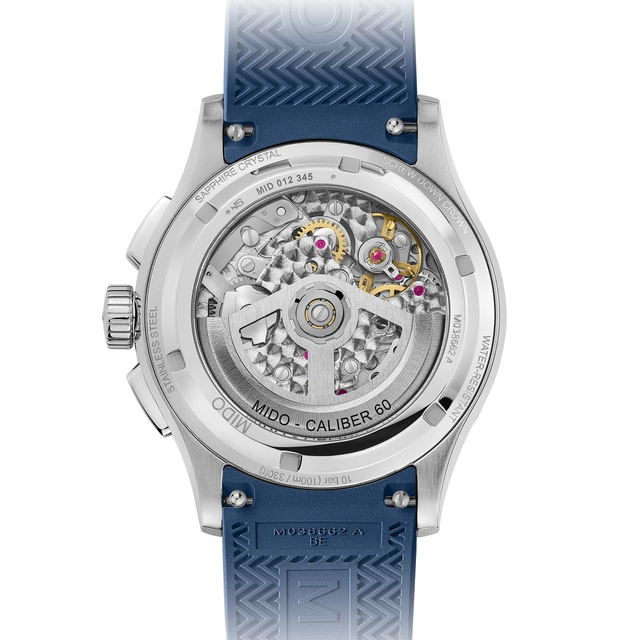 Mido-Multifort-Skeleton-Chronograph-blau-Boden.jpg Mido Multifort Skeleton Chronograph blau Boden