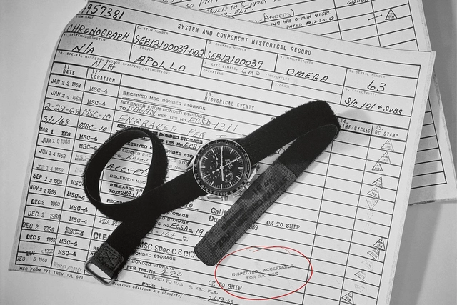 Omega: Speedmaster vor NASA-Zertifikat, 1968 Omega: Speedmaster vor NASA-Zertifikat, 1968