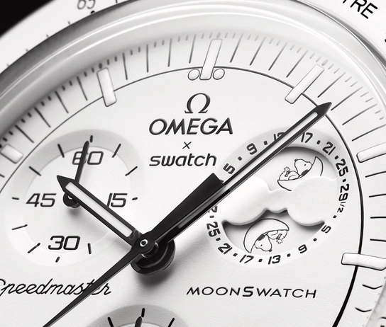 Swatch x Omega MoonSwatch Snoopy Moonphase