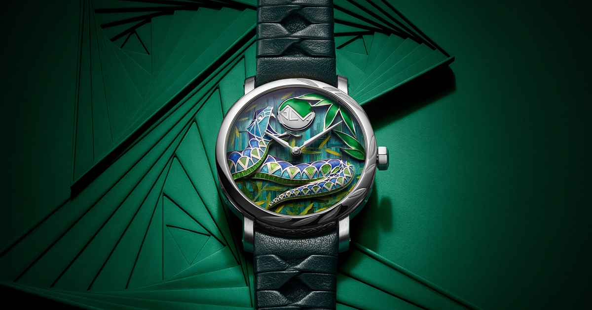 Louis Vuitton Escale Cabinet of Wonders Snake's Jungle