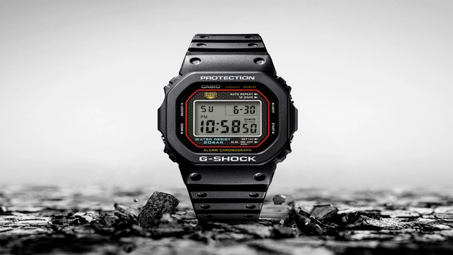 Ansicht der G-Shock DW-5000R