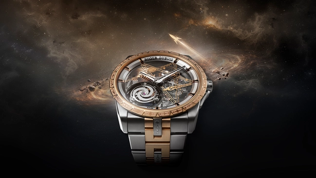 Roger Dubuis – Excalibur Monotourbillon Dr. Woo Episode III, Titanuhr mit Tourbillon
