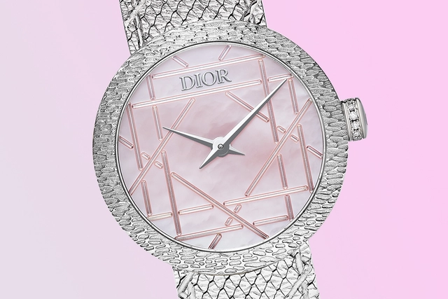 La D My Dior mit rosa Zifferblatt