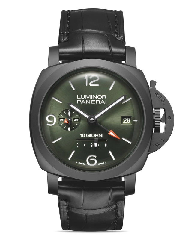 Panerai Luminor Dieci Giorni GMT Ceramica PAM01483 Soldat