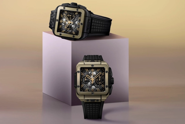 Hublot Square Bang Unico Magic Gold und Square Bang Unico Ceramic Magic Gold