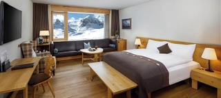 Zimmer im Frutt Mountain Resort in der Schweiz.