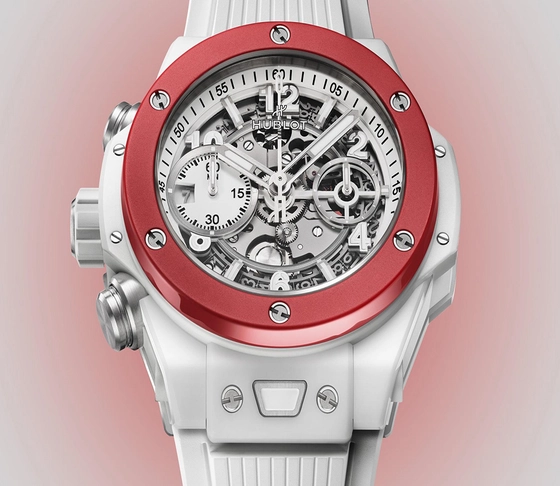 Hublot Big Bang Unico Left Handed White Ceramic