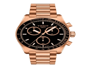 Tissot-PR516-Quarzchronograph-in-rosegold-PVD