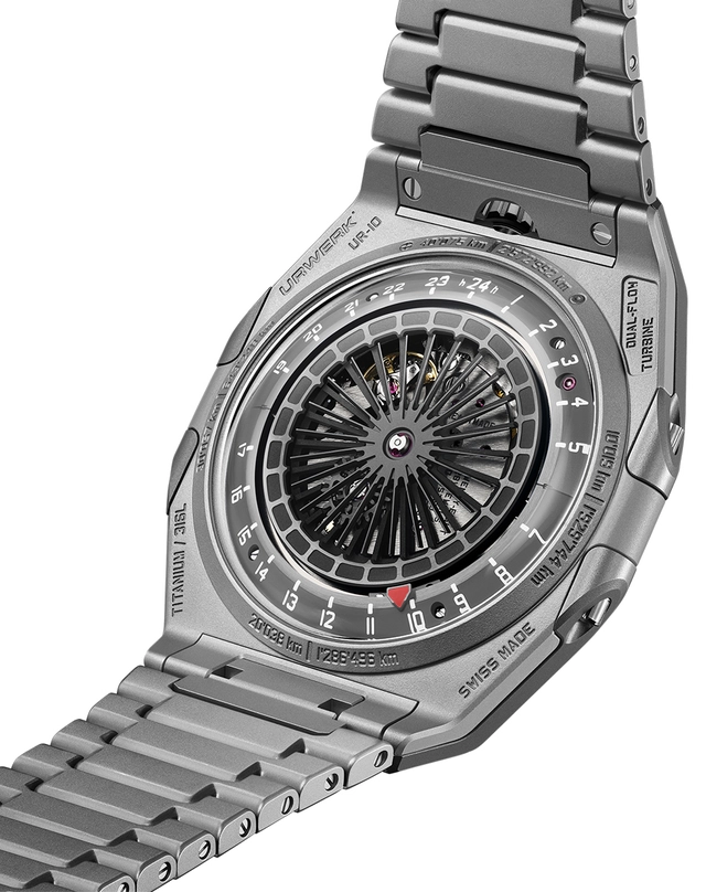 Urwerk – UR-10 SpaceMeter, ausgefallene Titanuhr mit Automatikwerk