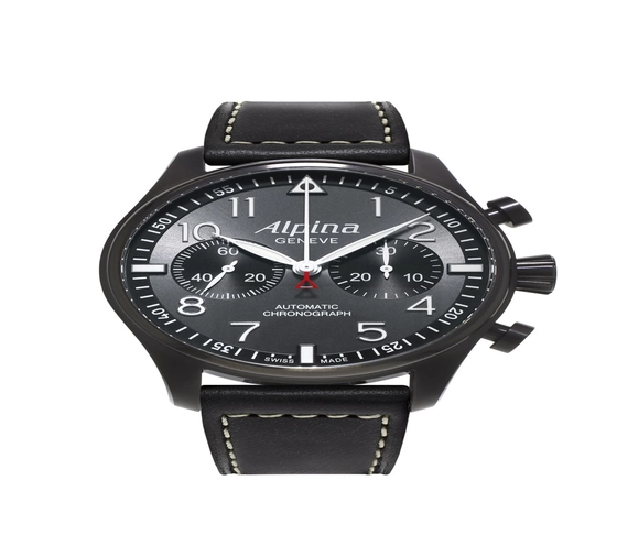 Alpina: Startimer Pilot Automatic Chronograph "Black Star"