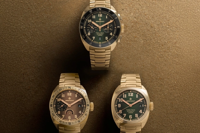 Die drei Versionen der neuen Bremont Terra Nova Aluminiumbronze