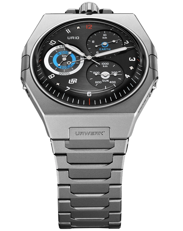 Urwerk – UR-10 SpaceMeter, ausgefallene Titanuhr mit Automatikwerk