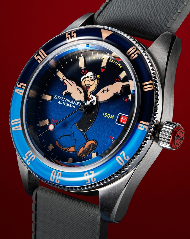 Spinnaker – SP-5161 – Fleuss Automatic Popeye Bronemies Limited Edition Spinnaker – SP-5161 – Fleuss Automatic Popeye Bronemies Limited Edition, Taucheruhr mit Popeye