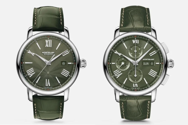 Zwei Montblanc-Uhren