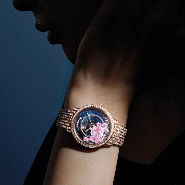 Wristshot der Jaeger-LeCoultre Rendez-Vous Shooting Star Wristshot einer Uhr Jaeger-LeCoultre Rendez-Vous Shooting Star