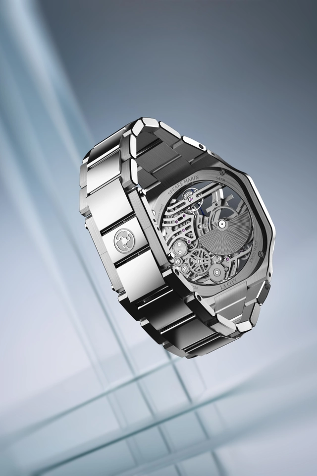 Speake Marin Ripples Skeleton, Rückseite