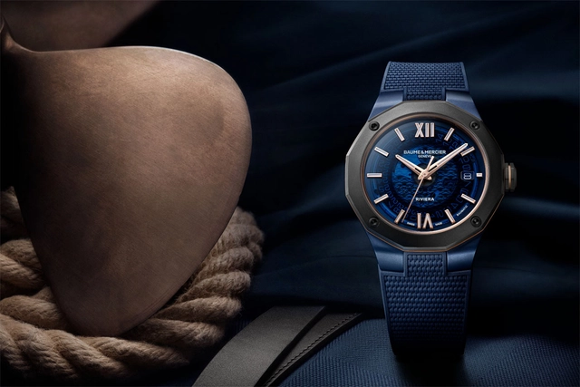 Baume & Mercier: Rivera in Stahl-Titan