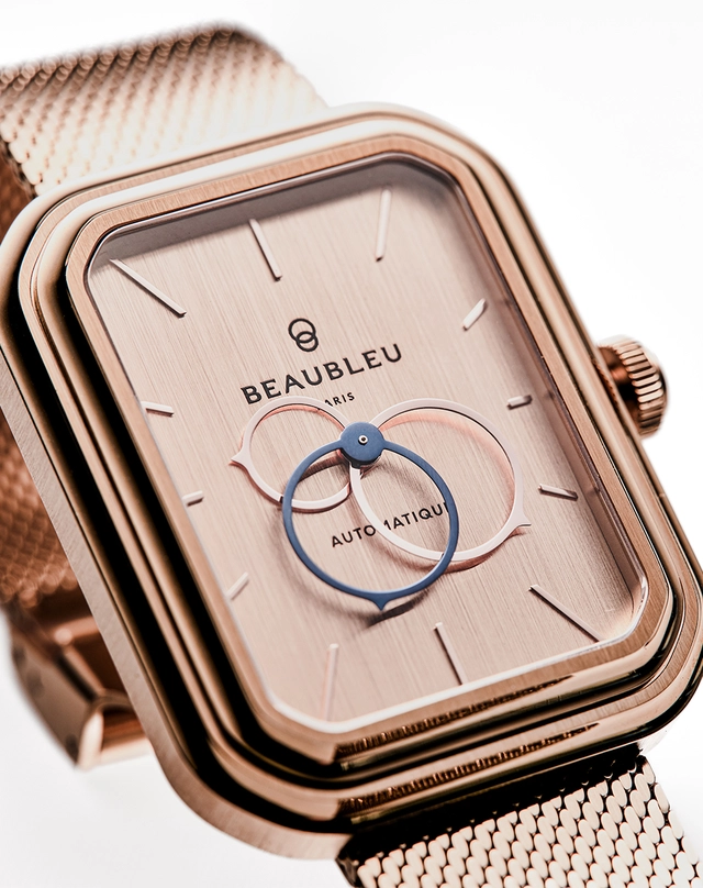 Beaubleu – Ecce Figura, Dresswatch Beaubleu – Ecce Figura, elegante rechteckige Uhr