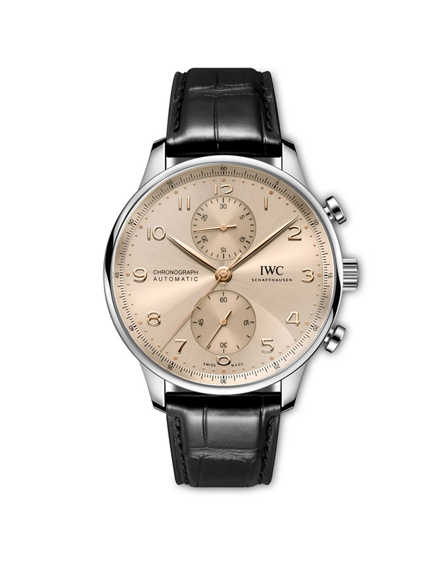 IWC Portugieser Chronograph Dune Edelstahl