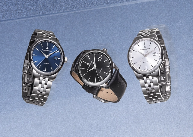 Maurice Lacroix 1975 Kollektion, drei Automatikuhren