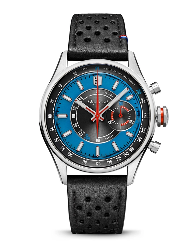 Depancel: Allure Valjoux 92 Bleu de France