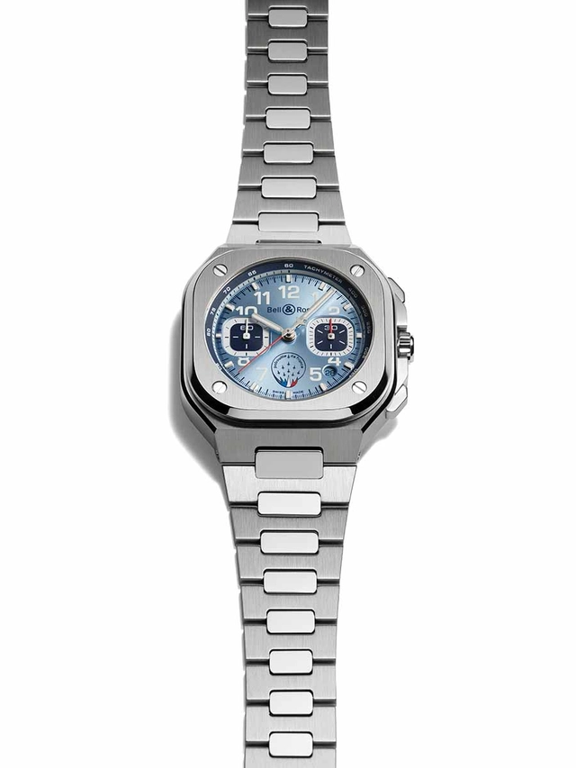 Bell_Ross_BR-05_Chrono_Patrouille_de_France_liegend_Stahlband