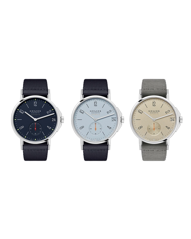 Nomos Glashütte Ahoi neomatik 38 Datum Atlantik