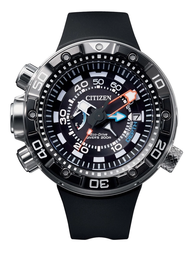 Die Taucheruhr Citizen Eco-Drive Aqualand kostet 650 Euro.