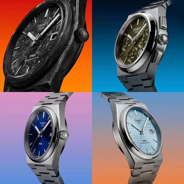 02_Neu_neu Tissot PRX Extensions 2024.jpg Vier Modelle der Tissot PRX Extensions 2024