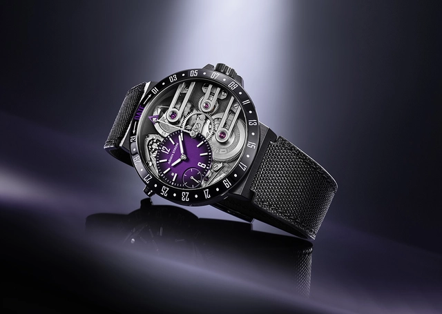 Armin Strom Orbit Purple, Edelstahluhr