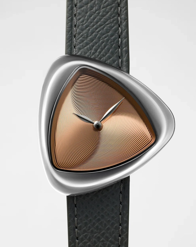 Anoma – A1 Optical, ausgefallene Dresswatch mit Lederband und Automatikkaliber