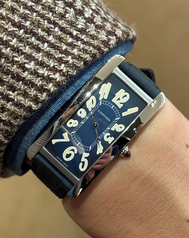 Cartier Cintrée „Valse Bleu“