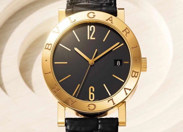 Bulgari: Bulgari Bulgari in Gelbgold Automatik